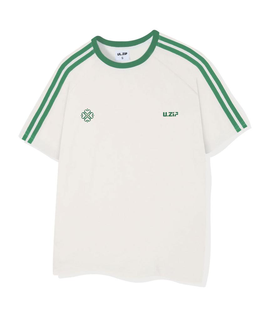 ULIFEZIP Minimal Symbol Oversized Track Short Sleeve T-Shirt 4 Colors [Ulse_3002]