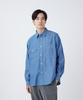 Snow Peak Chambray Work Shirt Tops Shirt Long Sleeve BLACK M SH-26SU003 Men's Women's