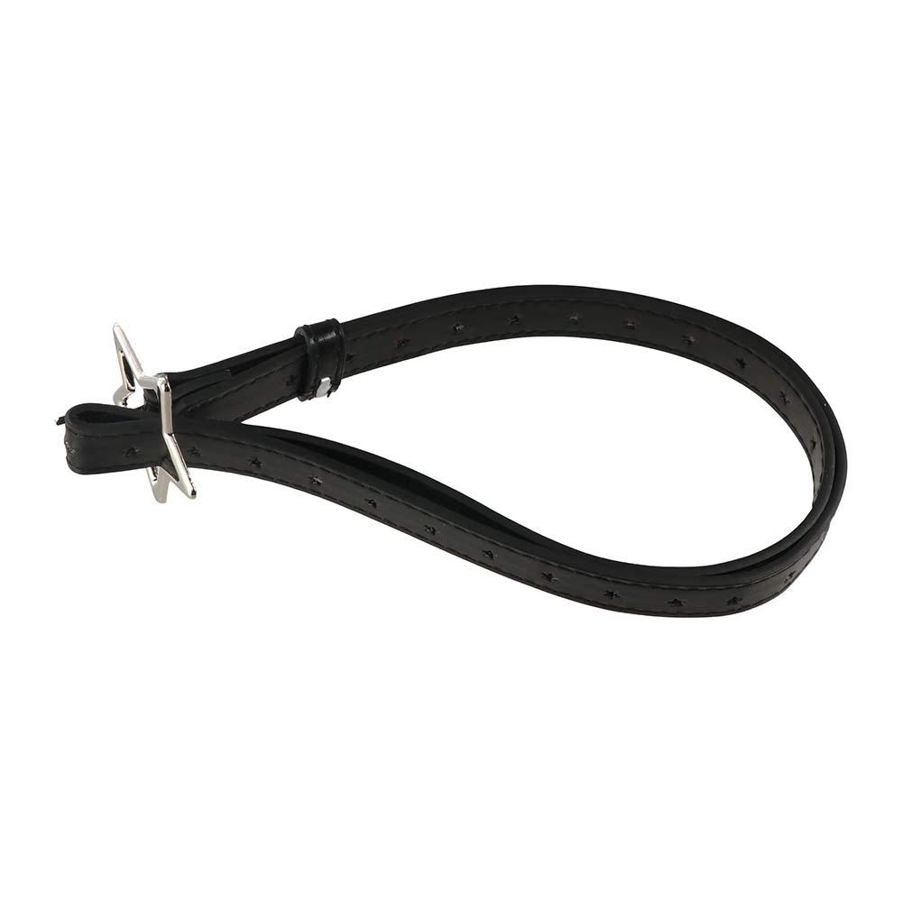 Adjustable Five-point Star Waistband Heart Women Waist Belt Elegant Star Belt  Men