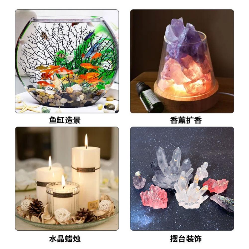DIY Resin Cluster Iceberg Epoxy Resin Mold Table Decoration Silicone Resin Mold For Resin Casting DIY Crafts Home Decoration