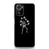 Phone Case For Xiaomi Redmi Note 13 12 5G 9S 9 8 10 11 Pro Plus 4G 9T 13C 12C 10C 9C 9A 7 Pro Clear Cover Funny Skeleton