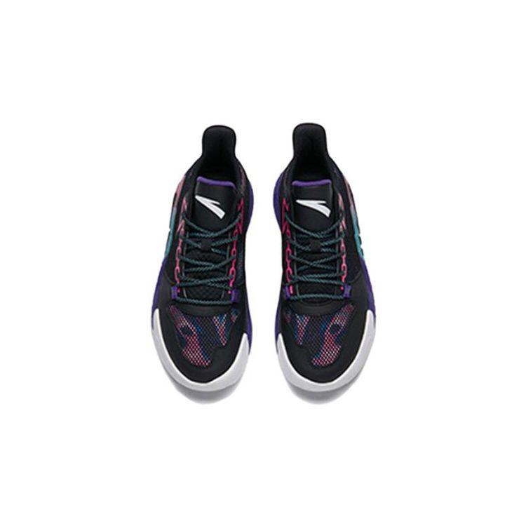 Anta Youth  Kids Basketball Series Non-Slip Shock Absorbing Wear-Resistant Breathable Low-Top Basketball Shoes Kids Basketball Shoes 312231118-4