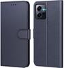 Protective Case - E.F.CONNECTION - For Xiaomi Redmi Note 12 - Anti-Scratch - Magnetic Closure - Navy Blue