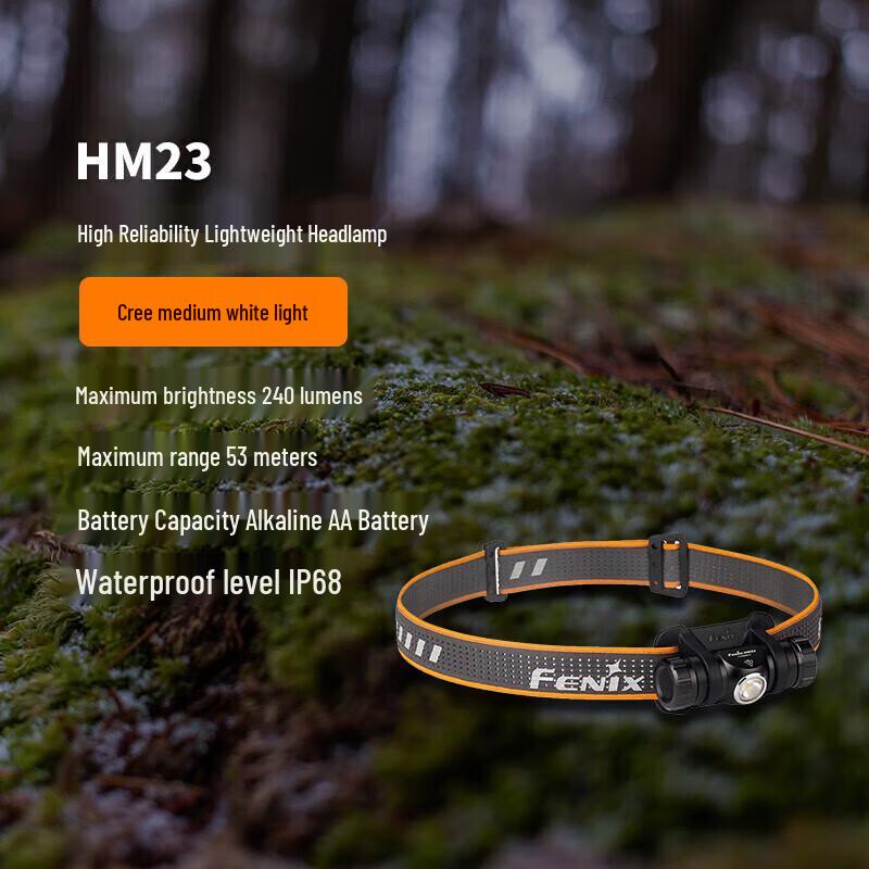 Fenix HM23 Lightweight Outdoor Headlamp