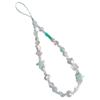Star Beaded Phone Charm 25cm PVC Beaded Strap Phone Lanyard Wrist Phone Chain