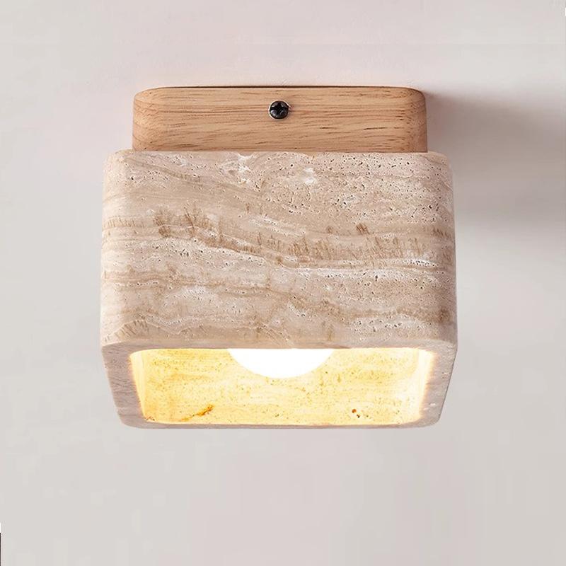 Потолочный светильник в стиле ваби-саби Дизайнерский Гостиная Спальня Коридор Лестница Персонализированный ArtCream Прикроватное освещение