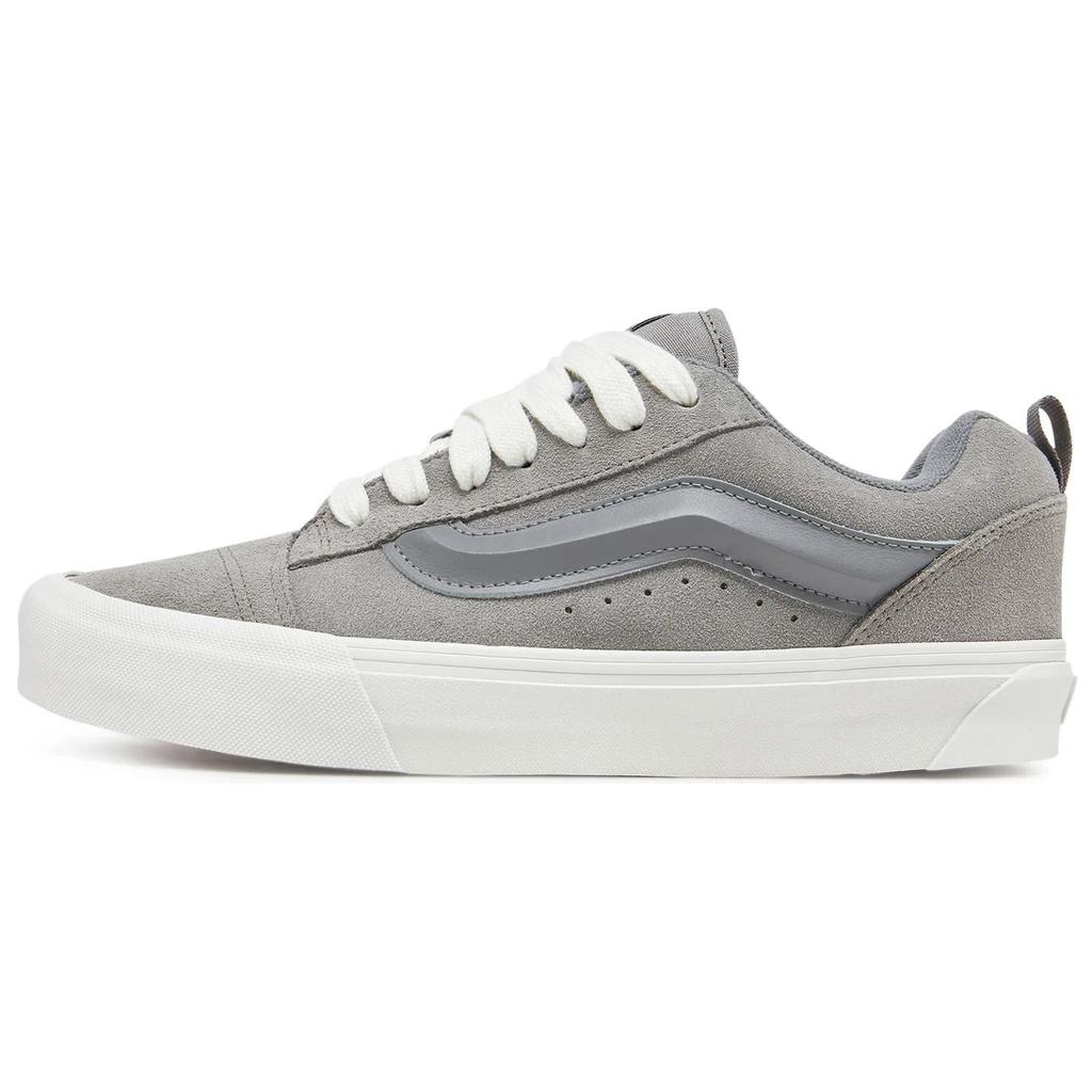 Vans Knu Skool Comfortable Versatile Low-Top Skate Shoes Men Sneaker Gray VN000D6CBXC1