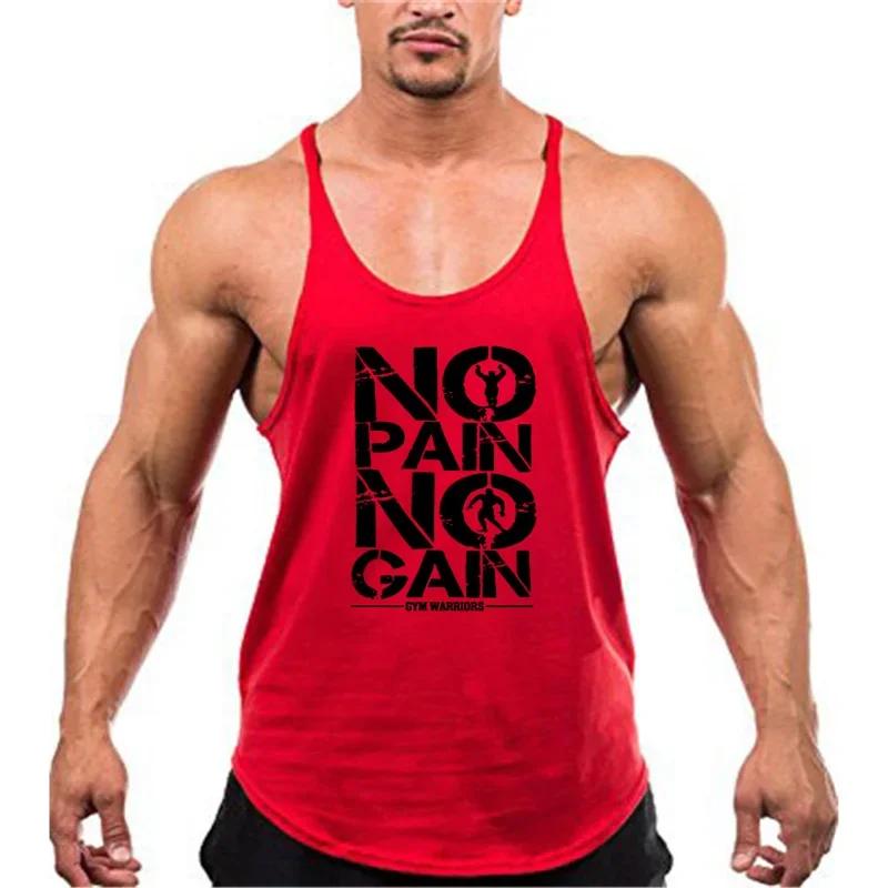 Muscleguys Мужские жилеты для бега, майки-стрингеры для бодибилдинга, спортивная одежда для зала, хлопковая майка без рукавов, летние спортивные майки, тренировочная майка