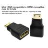 Мини-HDMI-совместимый преобразователь HD от большого к маленькому «папа-мама» Мини-HDMI-совместимый к
