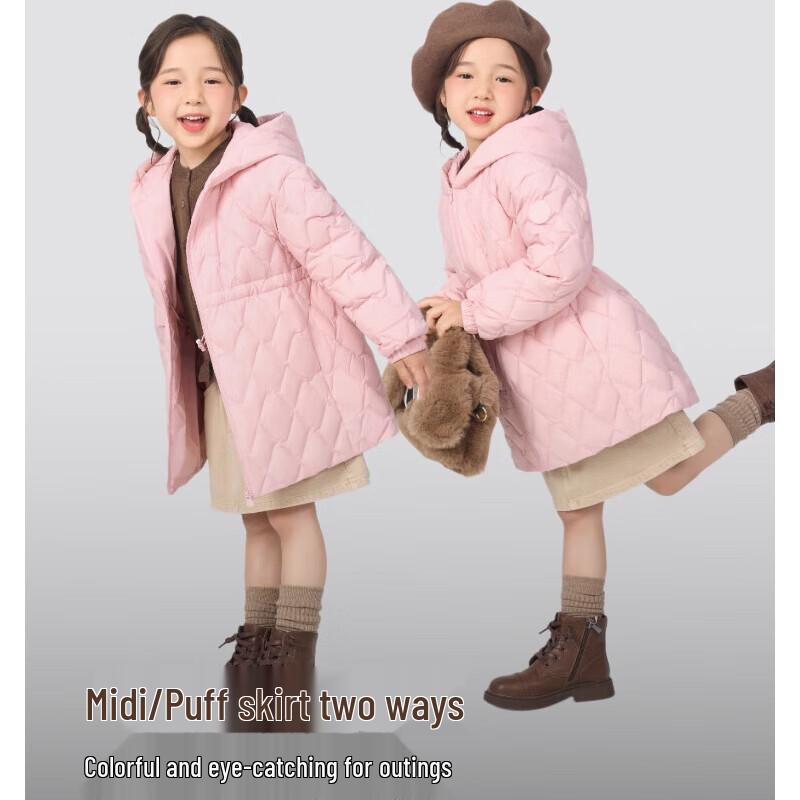 BOSIDENG Girls' T250135044 Warm Down Jacket