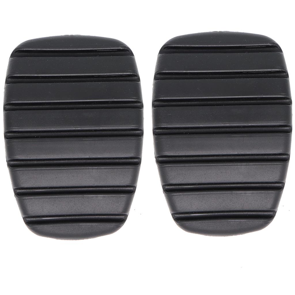 Rubber Brake Clutch Foot Pedal Pad Covers For Renault Laguna 2 X74 X91 2001 2002 2003 2004 2005 2006 2007 2008 2009 2010 - 2015