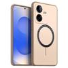 Матовый полупрозрачный магнитный чехол для телефона Vivo Y22s, Y22 Мягкий ТПУ чехол
