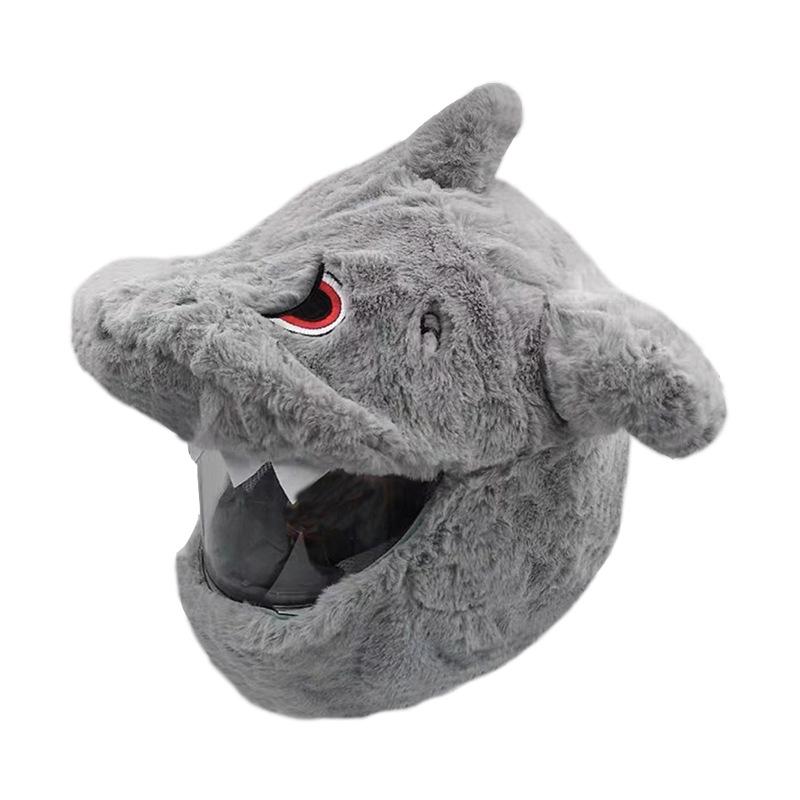 Custom Plush Helmet Cover - Soft, Durable, Wear-Resistant, Cute Cartoon Design