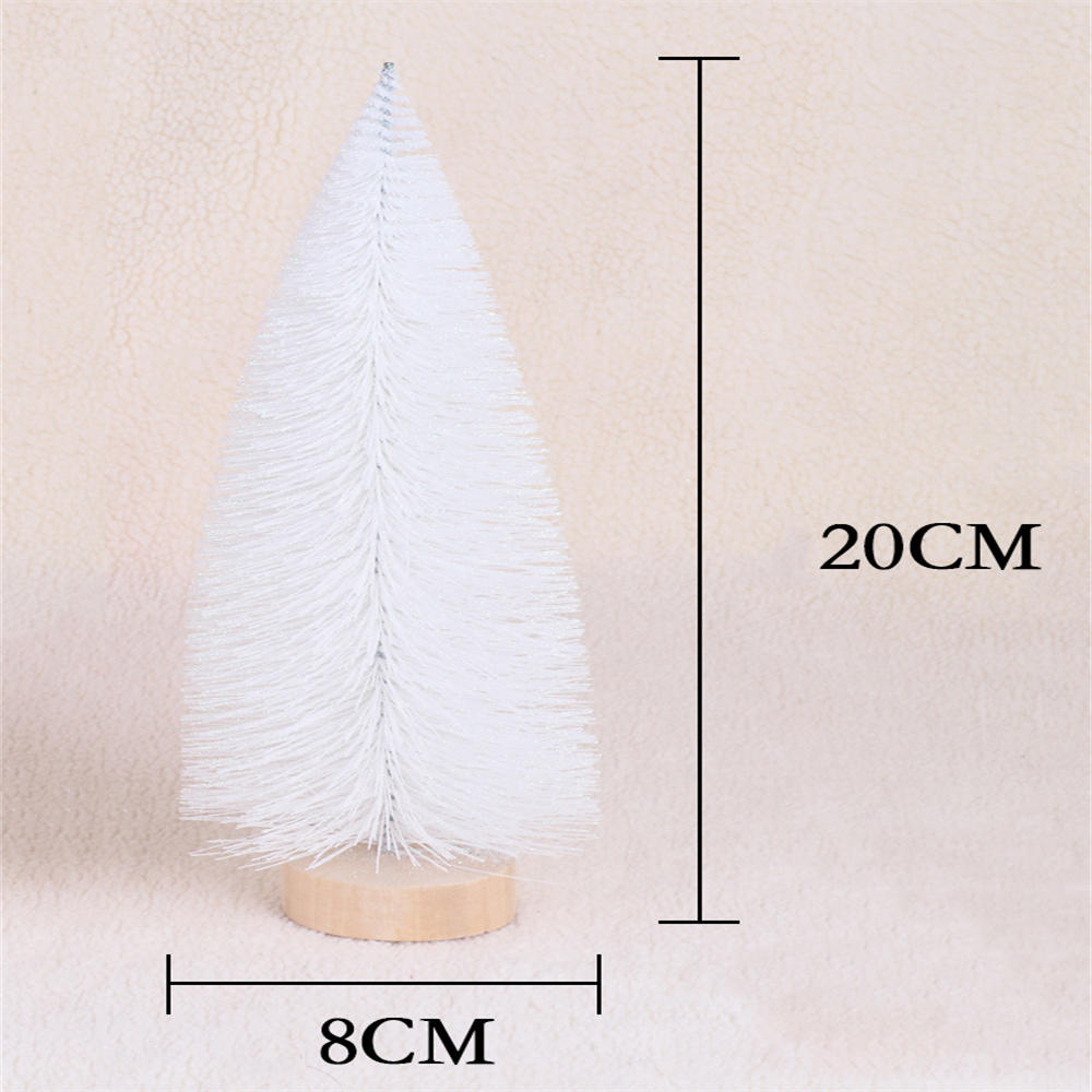15/25cm Mini Christmas Tree Fake Pine Trees DIY Photo Prop for Home Decoration 2025 New Year Gift DIY Craft Desktop Xmas Decor