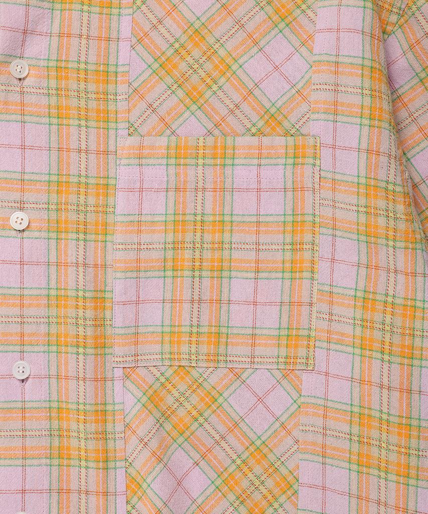 CAVISH Check Shirt Hoodie Purple(Cv2Esuw320A)