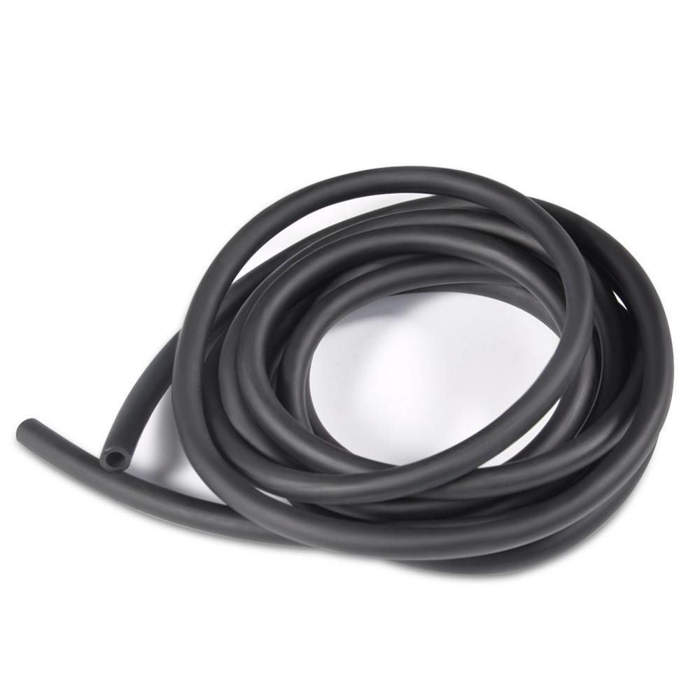 9.84 ft Length Latex Tubing Black Color Latex Rubber Pipe Rubber Band Tubing  Fitness Training