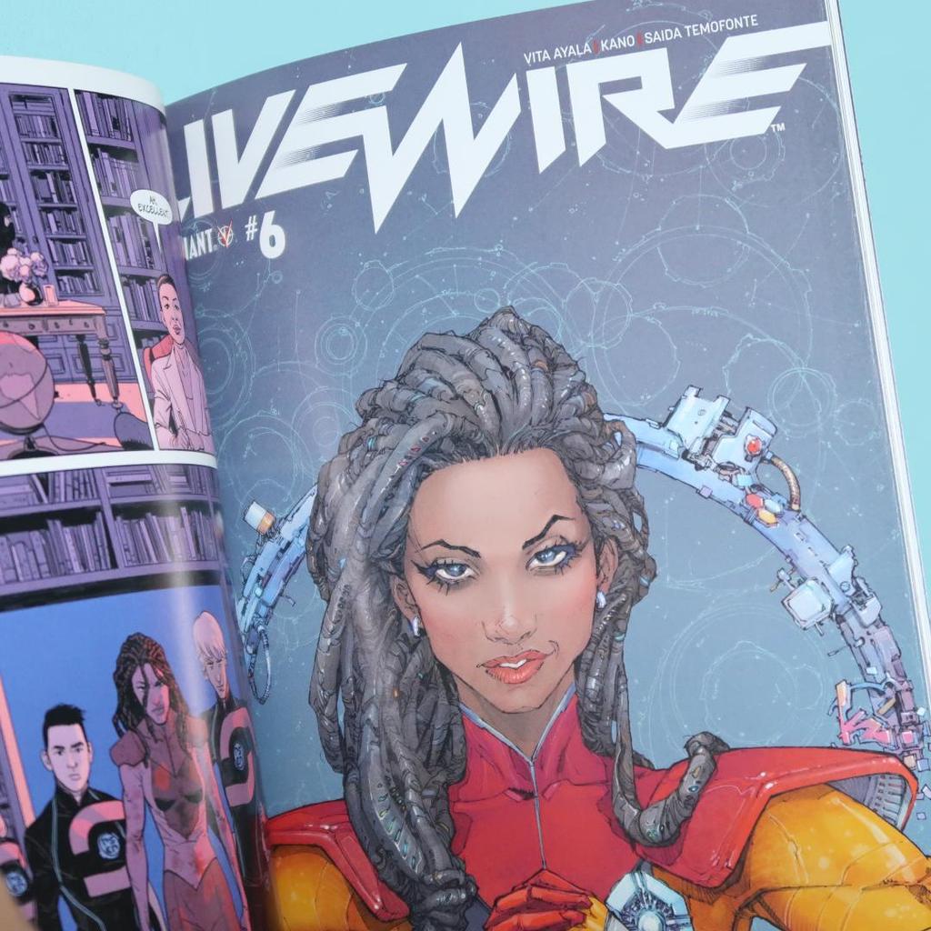 [USED] Sale! Foreign Books American Comics Livewire 2 Guardian Variant