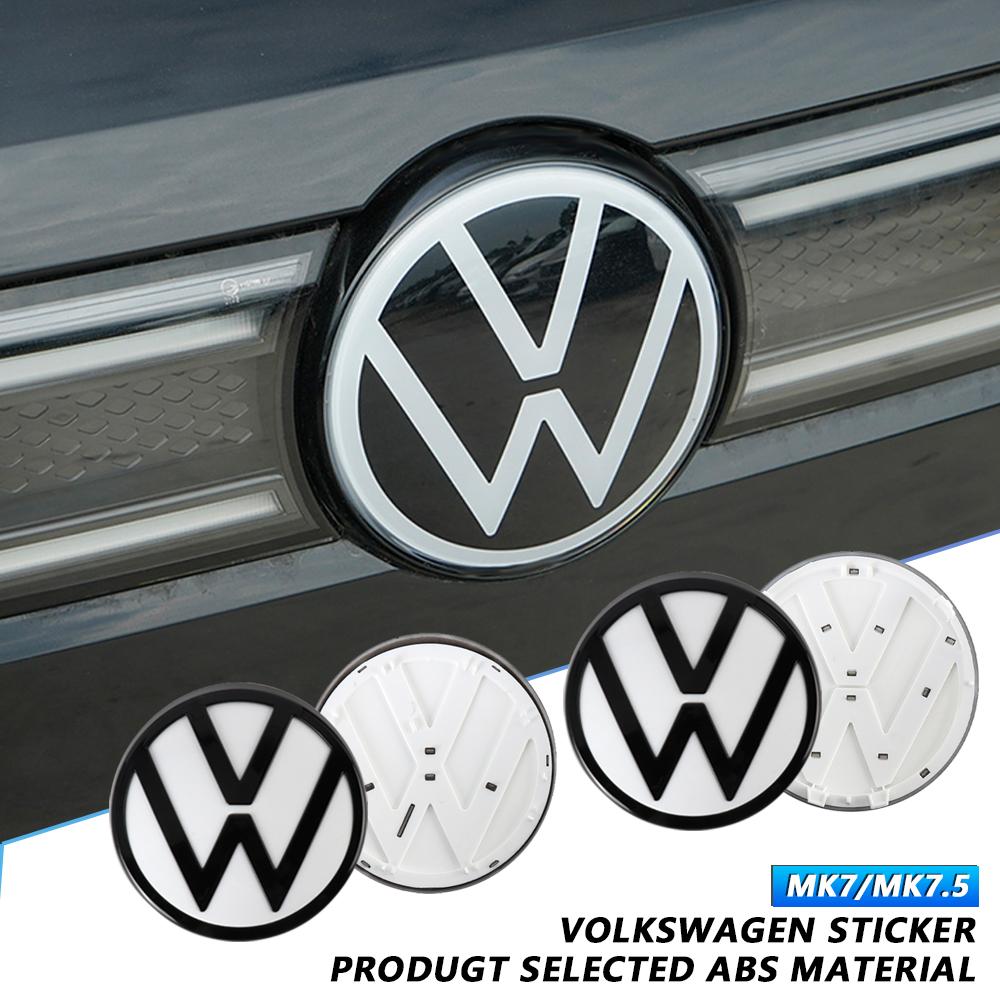 1pc Original Replacement Version SZDHZ4 Car Front Grille Emblem Cover/Rear Trunk Lid Badge For VW GOLF 7.5 2018-2021 MK7 2014-2017
