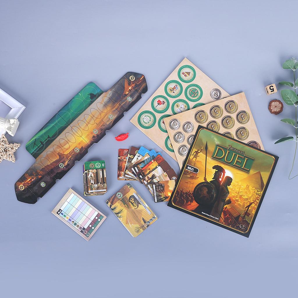 Настольная игра «Дуэль семи чудес»