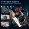 2025 New Outdoor Smart Watch Men 600mAh LED Flashlight SmartWatch Compass Bluetooth call Heart rate IP 68 Sports Smartwatch 5ATM