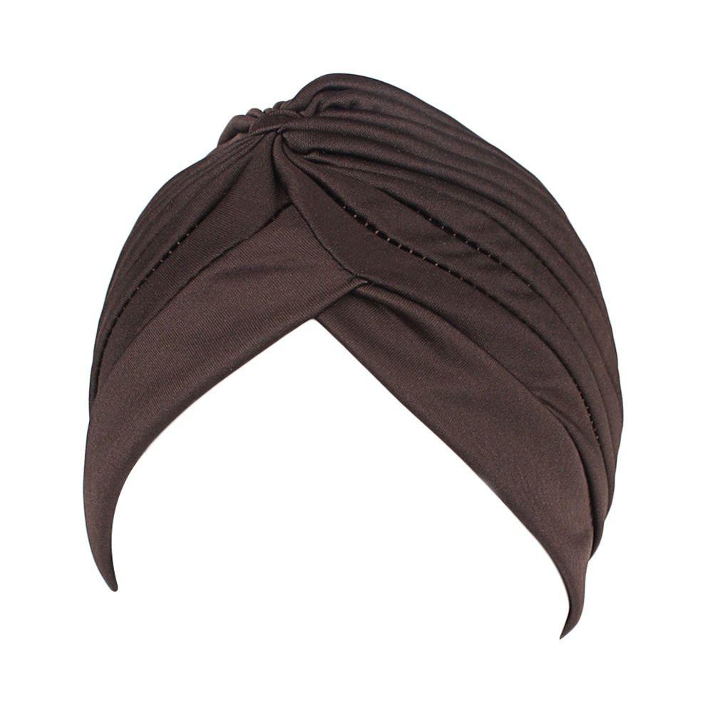 Шапки, шапки-бини, повязка на голову, тюрбан чистого цвета, детская национальная шапка для химиотерапии, хлопковая шапка, бандана