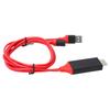 1080p TypeC Кабель для мобильного телефона к интерфейсу HD Multimedia USB-адаптер для IOs Android(красный )