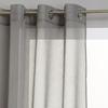 Voilage Gris 140x240cm - Atmosphera Createur D'interieur