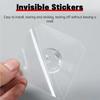 5-100 шт. Самоклеящиеся маленькие настенные крючки Прозрачные настенные крючки для кухни и ванной Сверхпрочные Водонепроницаемые Многоразовые наклейки