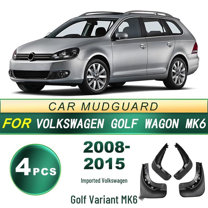 Брызговик из мягкой резины для Volkswagen Golf MK6 Variant (08-15)