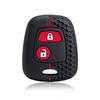 Силиконовый чехол-брелок для ключа FOR Citroen C1 C2 C3 C4 Xsara Picasso Колпачок для ключа Peugeot 107 206 207 306 307 407 Toyota Aygo