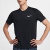 Nike Miler Running Top быстросохнущая футболка с коротким рукавом мужские топы черные AT3952-010