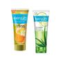Everyuth Advanced Golden Glow Peel-off Mask, 90gm and Nourishing Aloe Vera & Cucumber Gel, 100gm,