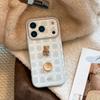 Vintage Cartoon Bear Bracelet iphone16promax iPhone Case17Applicable11Three-Dimensional13Korean Style15