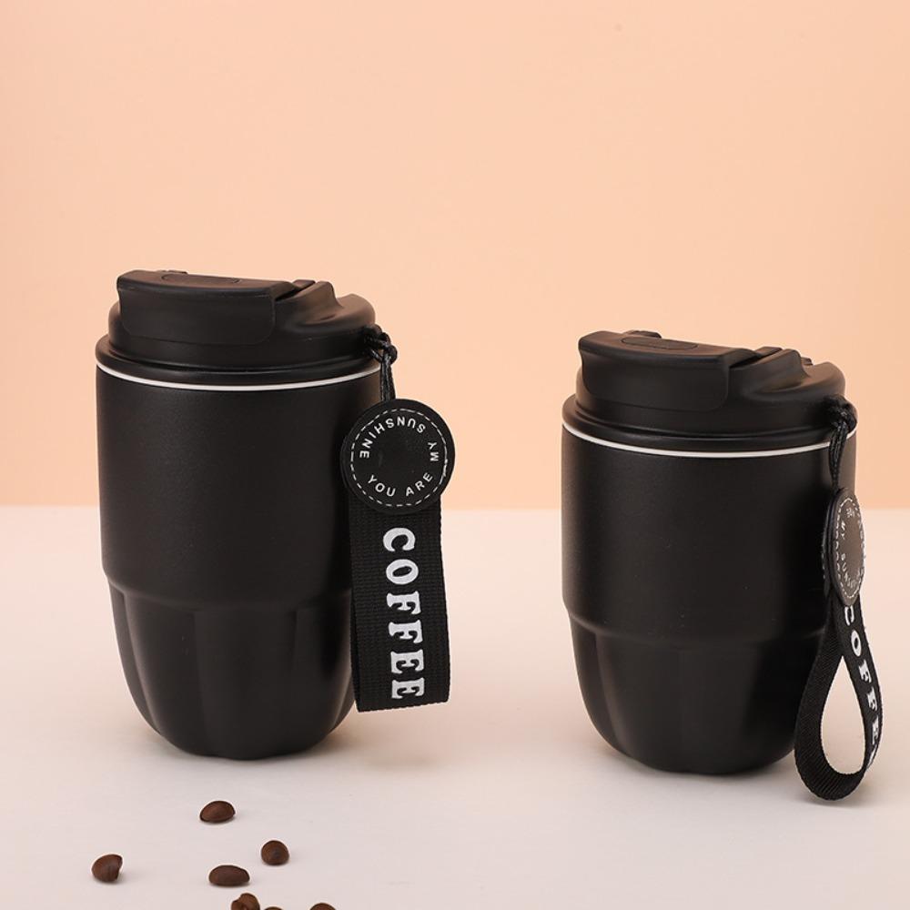 Small Capacity Stainless Steel Coffee Mug Mini Pumpkin Water Cup Thermo Bottle Dual Drink Cup Home
