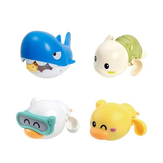 One & One Joy & Grow Набор из 4 игрушек для купания в ванной, корейские игрушки для ванны