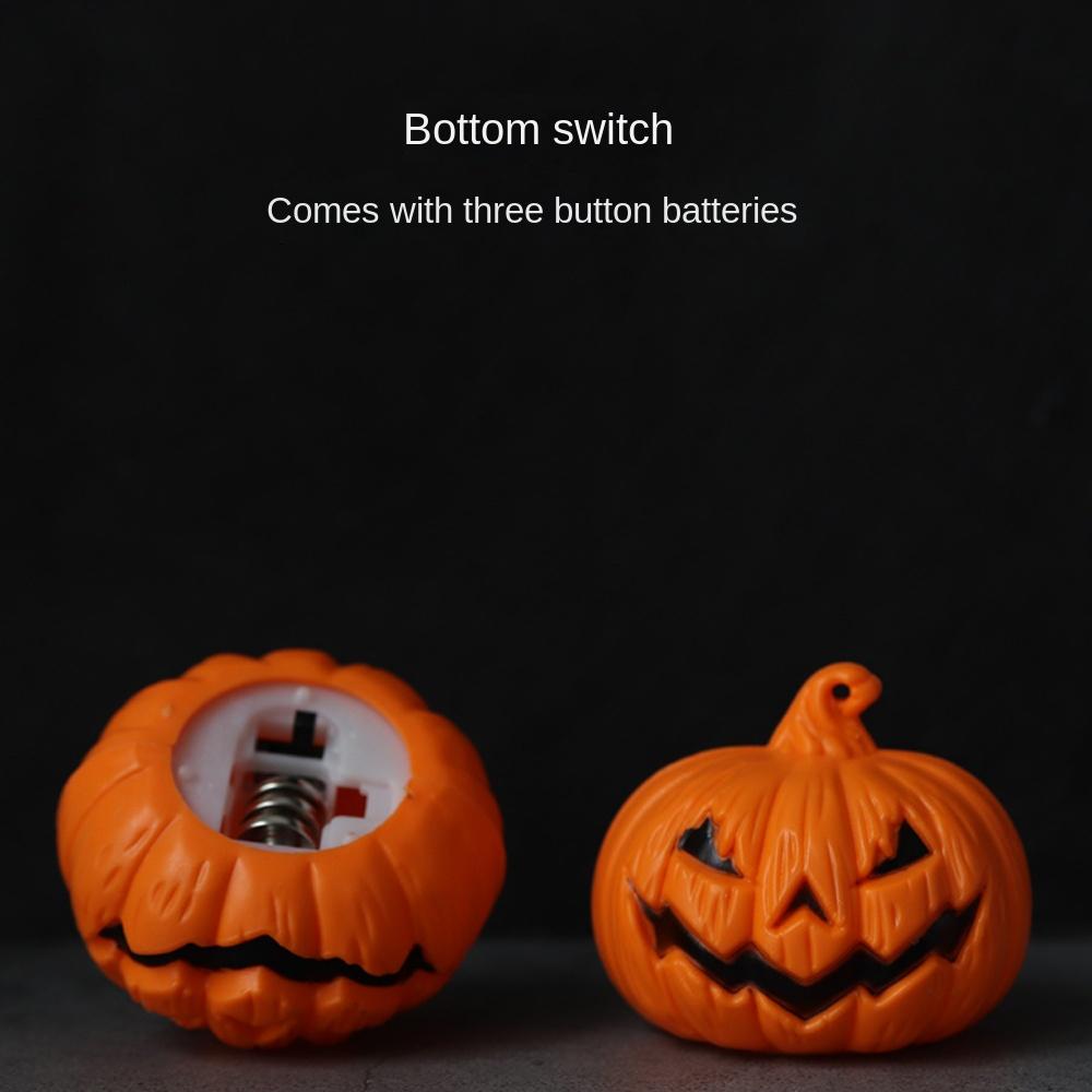 ABS Pumpkin Lamp Horror Props Candle Lamp New Ghost Festival Decoration  Party Supplies