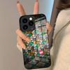 Hangfook Cute Phone Case For IPhone 17 Pro Max 16 15 14 Pro Max 13 11 Plus Glass Cover