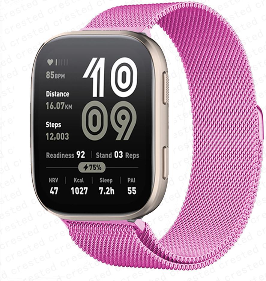20 мм 22 мм ремешок для часов для Amazfit bip 6 5 Balance GTS 4 mini 2 2e 3 GTR 4 2 3 Pro миланская петля correa браслет huawei gt 5 Band