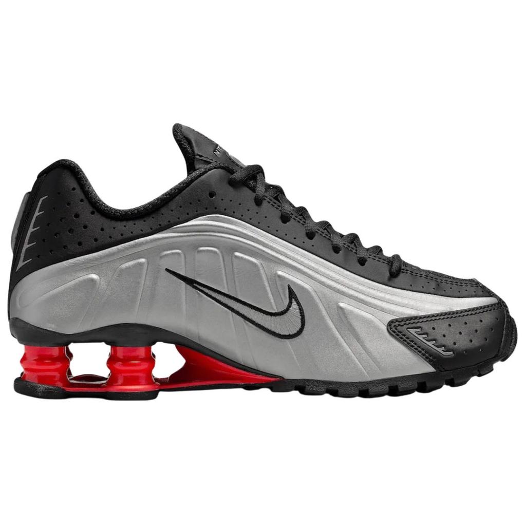 Nike Женские кроссовки Shox R4 Черный Металлик Серебристый AR3565-011