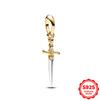 Charms Silver 925 Pendant Beads Fits 3mm Bracelet Bangle Necklace For Women Luxury DIY Jewelry Making Fine Gifts