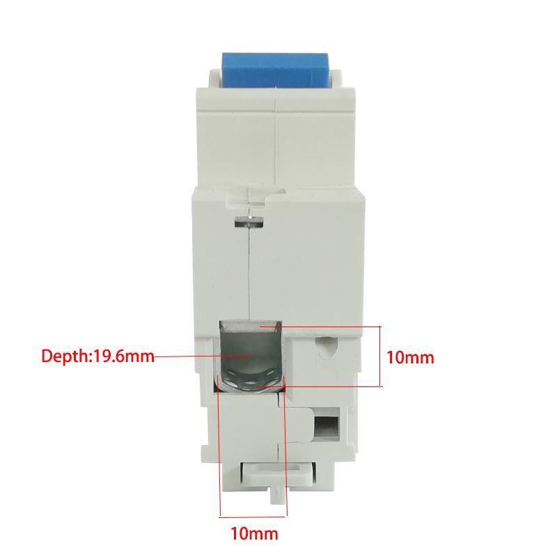 1/2P100A 125A 150A 200A 250A DC Автоматический выключатель 12В 24В 36В 48В 96В 120В Защитный переключатель для солнечных батарей Автоматический предохранительный выключатель Держатели предохранителей1