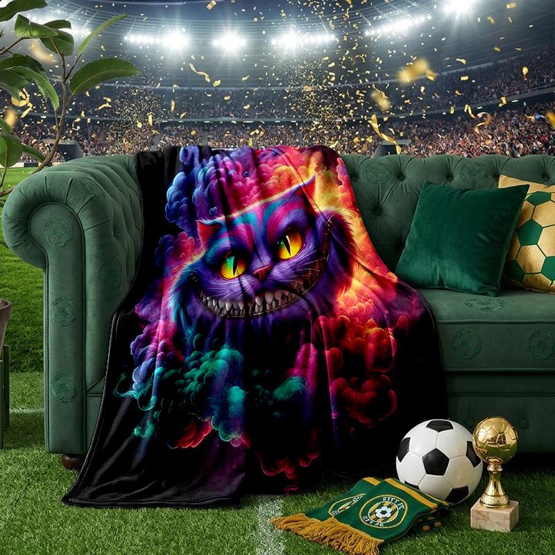 WonderlCat Fantasy Blanket Lightweight Ideal Bedding Blanket Perfect for Travel, Camping, Living Rooms, Offices, Sofas, Fan Christmas gift