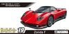Aoshima Bunka Kyozaisha The Super Car Series Pagani Zonda F Пластиковая модель литьевого цвета 1/24 № 19 '05