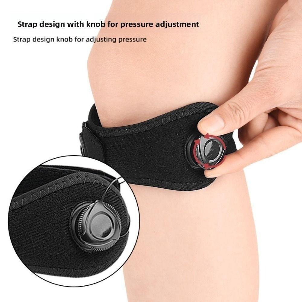 Adjustable Knob Patellar Strap Knee Pads Tendon Injury Patellar Strap Knee Brace  Climbing