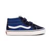 Vans Sk8 Удобные детские кеды-мидтопы для скейтбординга Детские кроссовки Черно-синие VN0A38HHQXI