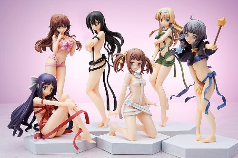 У одной из них есть младшая сестра Айна Тендо в масштабе, ПВХ, расписанная, готовая! (1/8 продукта)