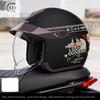 Men Electric Motorcycle Helmet Anti‑fog Warm Windproof Four‑Season Universal Safety Riding Helmet for E‑bike Scooter