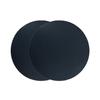 2 Sheets Non-stick Frying Pan Mat Household Cook Sheets Solid Color Kitchen Utensil Rounded High-temperature Pot Sheet