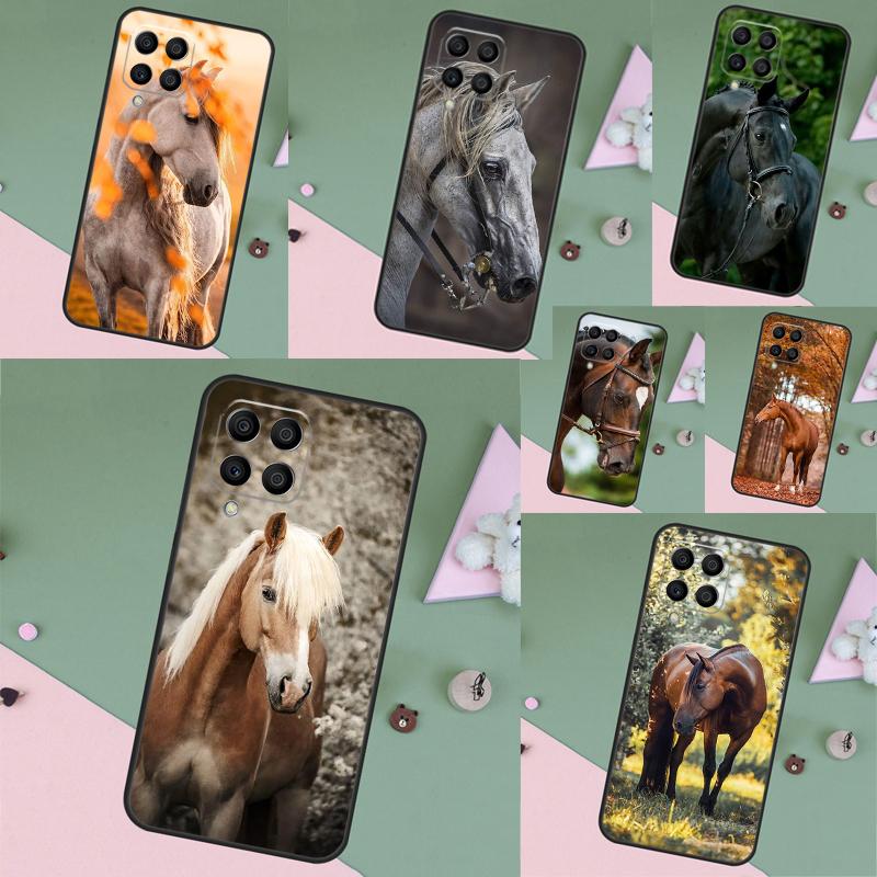 Чехол Животное Конь Для Samsung Galaxy M32 M12 M52 M15 M35 M55 M31 M56 M36 M16 M06 M13 M33 M53 M14 M34 M54
