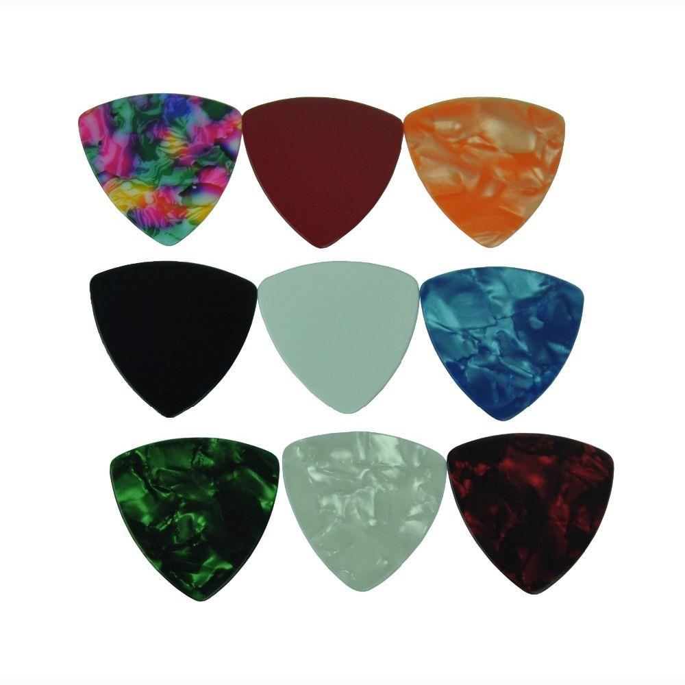 Ukulele Triangle 0.46mm Antislip Guitar Accessories Guitar Pick Celluloid Plectrum